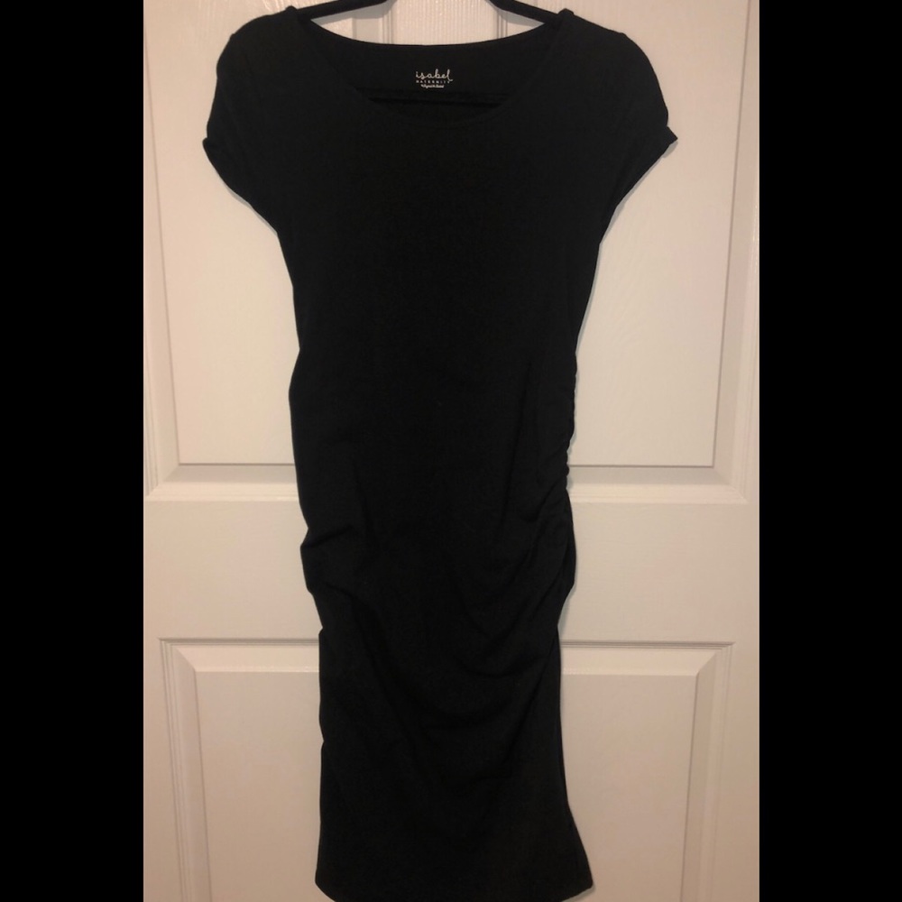 Maternity body cone short sleeve dress